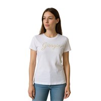 EXCHANGE ARMANİ XW000542AF10359 KADIN T-SHIRT  BEYAZ