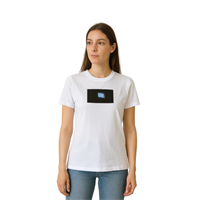 EXCHANGE ARMANİ XW000547AF10359 KADIN T-SHIRT  BEYAZ