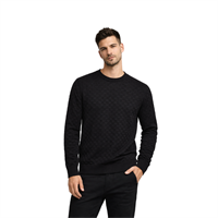 CALVIN KLEIN K10K113747 ERKEK TRİKO  SİYAH