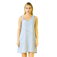 VENA 6724SB KADIN ELBİSE  MAVİ