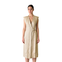 IPEKYOL IS1250002454 KADIN ELBİSE  NATUREL