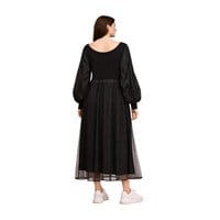 BIZEFASHION BZ2109 KADIN ELBİSE  SİYAH