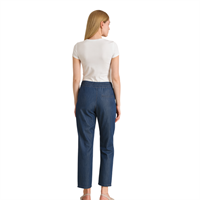 DOUBLE.TT 2182 KADIN PANTOLON  MAVİ