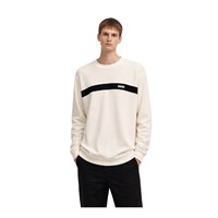 GUESS M5YQ22KCTR1 ERKEK SWEATSHIRT  BEYAZ
