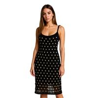 JOINUS 2025S032 KADIN ELBİSE  SİYAH