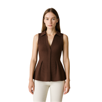 NOCTURNE 6132 KADIN BLUZ  KAHVE