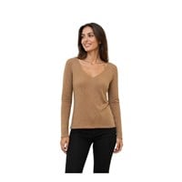 DILVIN 10842 KADIN KAZAK  VİZON