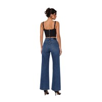 DILVIN 3793 KADIN CROP  SİYAH