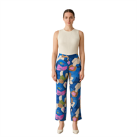 AYHAN 71162 KADIN PANTOLON  MAVİ