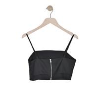 Y/Z ARCHIVES 4001 KADIN CROP  SİYAH