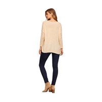 ON FASHION 65389 KADIN KAZAK  KREM