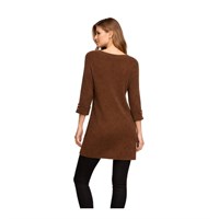 ON FASHION 63421 KADIN ELBİSE  KAHVE