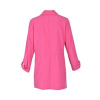 EKOL 05138 KADIN CEKET  FUŞYA