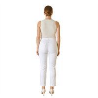 EKOL 02022 KADIN PANTOLON  BEYAZ