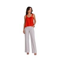 EKOL 04256 KADIN PANTOLON  PEMBE