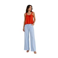 EKOL 03364 KADIN PANTOLON  MAVİ