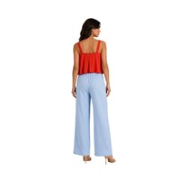 EKOL 03364 KADIN PANTOLON  MAVİ