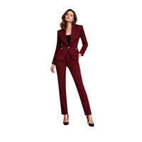 EKOL 01007 KADIN PANTOLON  BORDO