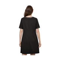 EKOL 04083 KADIN ELBİSE  SİYAH