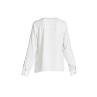 EKOL 02183 KADIN BLUZ  EKRU