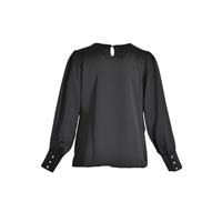 EKOL 02061 KADIN BLUZ  SİYAH