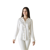 EKOL 03010 KADIN BLUZ  BEYAZ