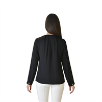 EKOL 03122 KADIN BLUZ  SİYAH