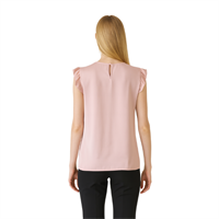 EKOL 03052 KADIN BLUZ  PUDRA