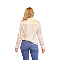 EKOL 03091 KADIN BLUZ  BEJ