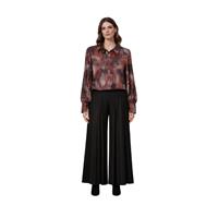 EKOL 03051 KADIN BLUZ  BORDO