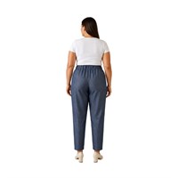 EKOL 07562 KADIN PANTOLON  İNDİGO