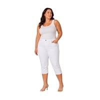 SEVDA 411-58 KADIN BÜYÜK BEDEN PANTOLON  BEYAZ