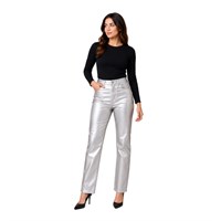 LACARINO 7393 KADIN PANTOLON  GÜMÜŞ
