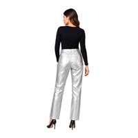 LACARINO 7393 KADIN PANTOLON  GÜMÜŞ