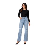 LACARINO 7482 KADIN PANTOLON  MAVİ