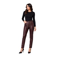 LACARINO 7355-MIRA KADIN PANTOLON  BORDO