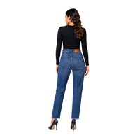 LACARINO 7413-MIA KADIN PANTOLON  MAVİ