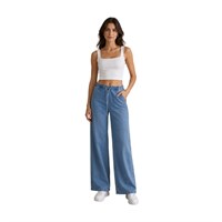 LACARINO 7612-RELAXFIT KADIN PANTOLON  A. MAVİ