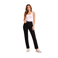 LACARINO 7413 KADIN PANTOLON  SİYAH