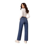 LACARINO 7714 KADIN PANTOLON  K.MAVİ