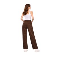 LACARINO 8150 KADIN PANTOLON  KAHVE