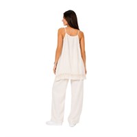 TİENBİ İTALY 24SS-BL0140 KADIN BLUZ  BEJ
