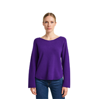 ALL MARİNE 25KRS930 KADIN KAZAK  MOR