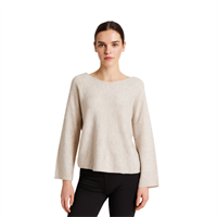 ALL MARİNE 25KRS930 KADIN KAZAK  BEJ