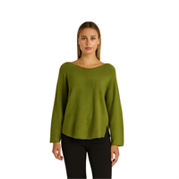 ALL MARİNE 25KRS930 KADIN KAZAK  OLİVE