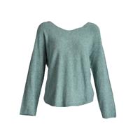 ALL MARİNE 25KRS930 KADIN KAZAK  ZÜMRÜT