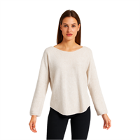 ALL MARİNE 25KRS501 KADIN KAZAK  BEJ