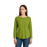 ALL MARİNE 25KRS501 KADIN KAZAK  OLİVE