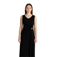 ALL MARİNE 26KJJ55629 KADIN ELBİSE  SİYAH