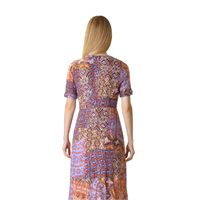 İN Dİ GO EL8221 KADIN ELBİSE  MERCAN